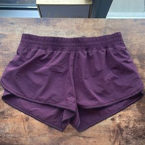 Lululemon Purple Running Short - Size 10